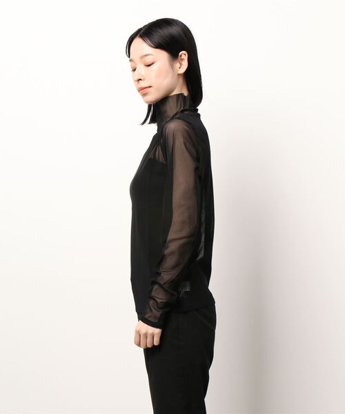 I am I in fact...（アイアムアイインファクト）の「パワーネットチュールインナー（Tシャツ/カットソー・レディース・ホワイト/ブラック/パープル/サックスブルー/ピンク・FREE）」の21枚目の写真