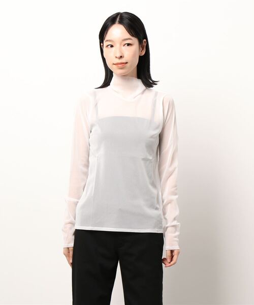 tシャツ パワーネットチュール　インナー レディース _パワーネットチュールインナー 《01/20》（Tシャツ/カットソー