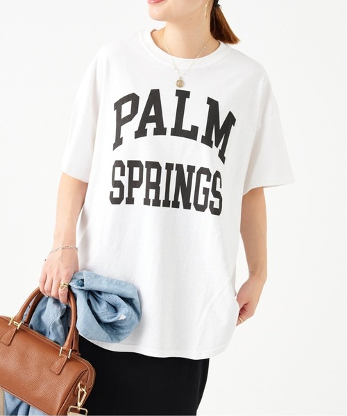 JOURNAL STANDARD(ジャーナルスタンダード)の「■《追加3》ラウンドヘムロゴTシャツ(Tシャツ/カットソー・レディース・ホワイト/ブラック/グリーン・FREE)」の19枚目の写真