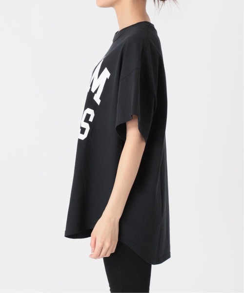 JOURNAL STANDARD(ジャーナルスタンダード)の「■《追加3》ラウンドヘムロゴTシャツ(Tシャツ/カットソー・レディース・ホワイト/ブラック/グリーン・FREE)」の22枚目の写真