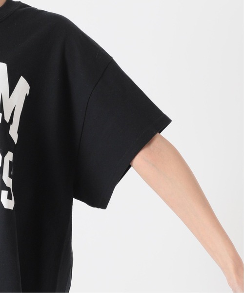 JOURNAL STANDARD(ジャーナルスタンダード)の「■《追加3》ラウンドヘムロゴTシャツ(Tシャツ/カットソー・レディース・ホワイト/ブラック/グリーン・FREE)」の12枚目の写真