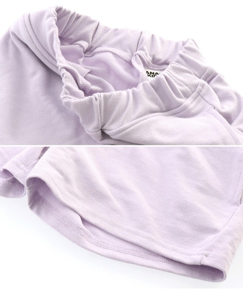 ANAP kids(アナップキッズ)の「タンクセット+ショートパンツセット(タンクトップ・キッズ・ミント/サックスブルー/ラベンダー・110cm/120cm/130cm)」の12枚目の写真