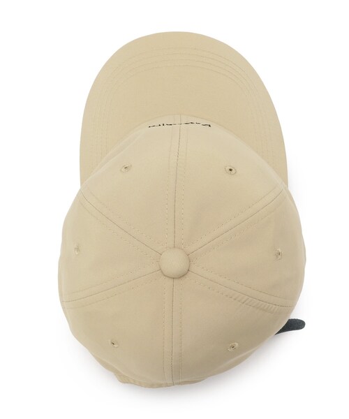 BASECONTROL(ベースコントロール)の「◆ロゴデザイン刺繍 ポリエステルローキャップ(キャップ・メンズ・ベージュ/ダークグリーン/ブラック・99)」の6枚目の写真