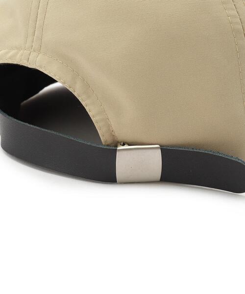 BASECONTROL(ベースコントロール)の「◆ロゴデザイン刺繍 ポリエステルローキャップ(キャップ・メンズ・ベージュ/ダークグリーン/ブラック・99)」の8枚目の写真