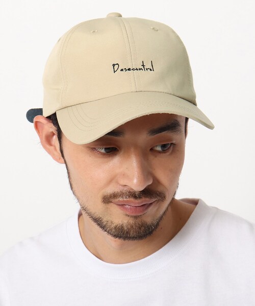 BASECONTROL(ベースコントロール)の「◆ロゴデザイン刺繍 ポリエステルローキャップ(キャップ・メンズ・ベージュ/ダークグリーン/ブラック・99)」の10枚目の写真