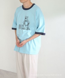 SENSE OF PLACE by URBAN RESEARCH | 『別注』『ユニセックス』UCLA×SENSEOFPLACE カレッジリンガーTシャツ(Tシャツ/カットソー)
