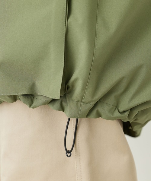 MILKFED.（ミルクフェド）の「HOODED PUFFER JACKET（ブルゾン・レディース・レッド/ブラック/オフホワイト/オリーブ・S/M）」の19枚目の写真