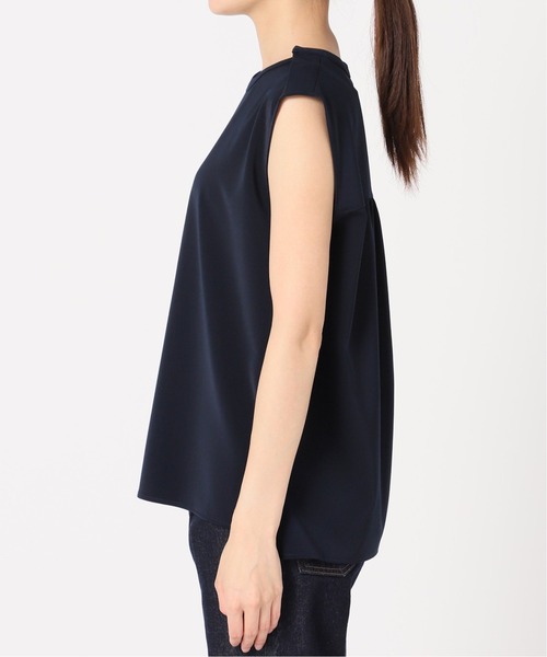 SLOBE IENA（スローブイエナ）の「サイドスリットノースリーブブラウス 