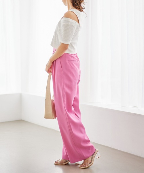 Heather(ヘザー)の「ナナメボタンManywayカットソー 345920(Tシャツ/カットソー・レディース・ブラック/オフホワイト/オレンジ・FREE)」の21枚目の写真