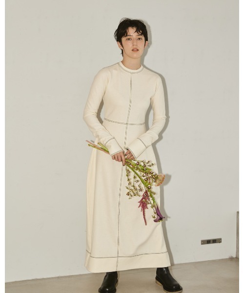 美品　TODAYFUL Jersey Balloon Dress エクリュ　38 TODAYFUL Jersey Balloon Dress (トゥデイフル） : RAPTURE