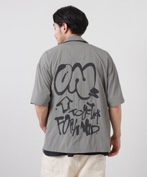 【SHELTECH×R.KAMIYAMA×JS】別注 デタッチャブル 半袖 シャツ