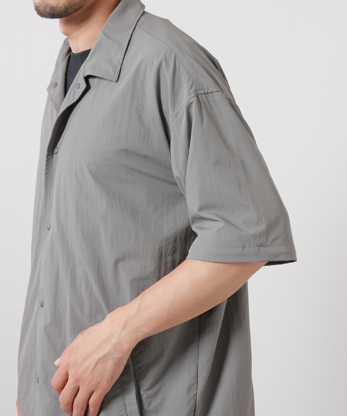半袖シャツ sheltech シャツ SHELTECH切り替えTシャツ BLUE 公式オンラインストア