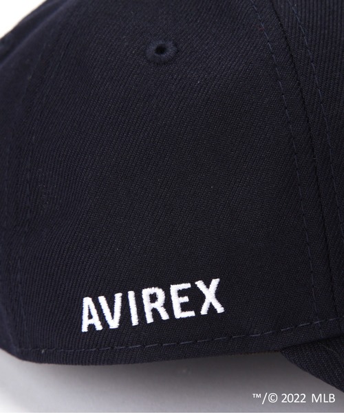 AVIREX（アヴィレックス）の「【× NEW ERA】MLB × AVIREX 9サーティ ヤンキース ベースボール キャップ / 9THRTY Yankees BASEBALL CAP（キャップ・メンズ・ネイビー・F）」の10枚目の写真