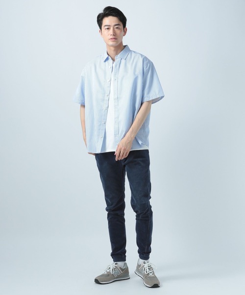 BAYFLOW（ベイフロー）の「コーデュロイジョガーパンツ（その他パンツ・メンズ・ネイビー/カーキ/モカ/アイボリー/チャコール・SMALL/MEDIUM/LARGE）」の10枚目の写真