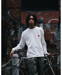schott | Schott/ショット/xManhattan Portage/マンハッタンポーテージ/SKYLINE LONGSLEEVE T-SHIRT/スカイライン ロンT(Tシャツ/カットソー)