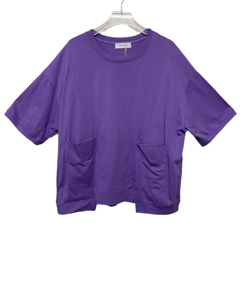 DOLLUPOOPS(ドールアップウップス)の「ポケット付き BIG Tシャツ(Tシャツ/カットソー・レディース・チャコールグレー/ブラック/パープル/マスタード・38)」の14枚目の写真