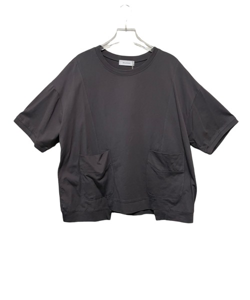 DOLLUPOOPS(ドールアップウップス)の「ポケット付き BIG Tシャツ(Tシャツ/カットソー・レディース・チャコールグレー/ブラック/パープル/マスタード・38)」の22枚目の写真