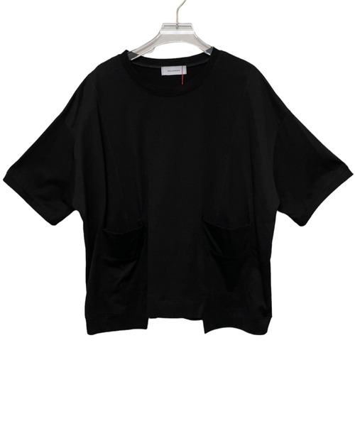 DOLLUPOOPS(ドールアップウップス)の「ポケット付き BIG Tシャツ(Tシャツ/カットソー・レディース・チャコールグレー/ブラック/パープル/マスタード・38)」の12枚目の写真