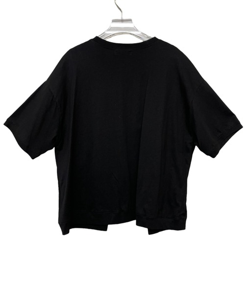 DOLLUPOOPS(ドールアップウップス)の「ポケット付き BIG Tシャツ(Tシャツ/カットソー・レディース・チャコールグレー/ブラック/パープル/マスタード・38)」の7枚目の写真
