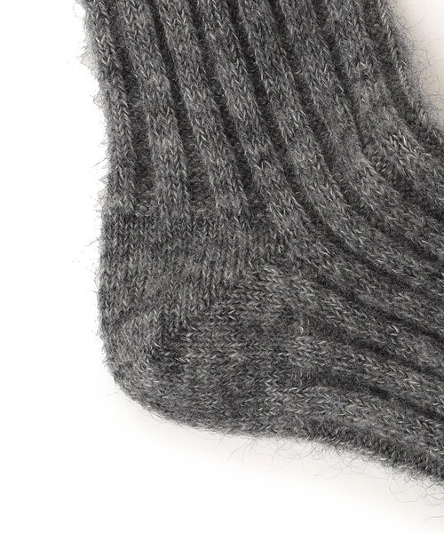 SHIPS（シップス）の「Piedi nudi:ミックスリブソックス（ソックス/靴下・レディース・ダークグレー/ライトブルー/ライトホワイト・ONE SIZE）」の5枚目の写真