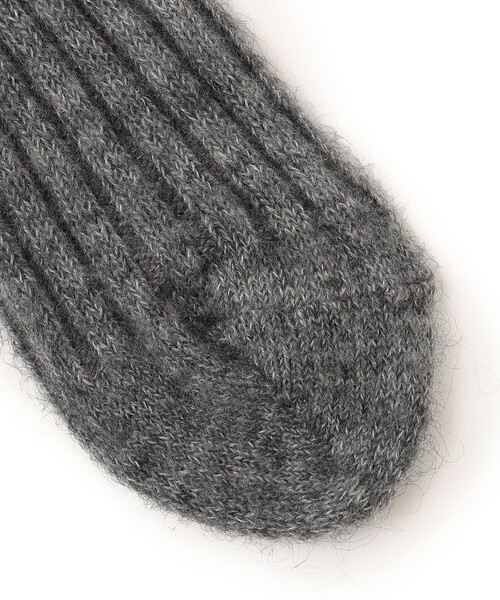 SHIPS（シップス）の「Piedi nudi:ミックスリブソックス（ソックス/靴下・レディース・ダークグレー/ライトブルー/ライトホワイト・ONE SIZE）」の6枚目の写真