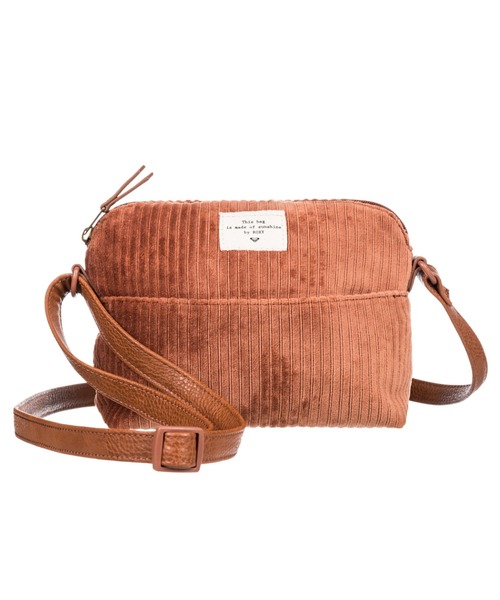 ROXY（ロキシー）の「SUNNY RIVERS CROSSBO/ロキシーコーデュロイショルダーバック（ショルダーバッグ・レディース・ピンク/バーガンディー・FREE）」の8枚目の写真