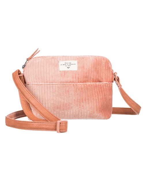ROXY（ロキシー）の「SUNNY RIVERS CROSSBO/ロキシーコーデュロイショルダーバック（ショルダーバッグ・レディース・ピンク/バーガンディー・FREE）」の6枚目の写真