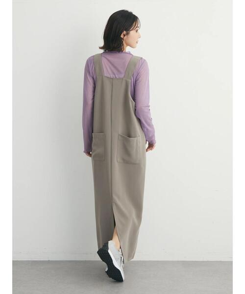 Green　Parks（グリーンパークス）の「・novem 9 シアーメローハイネック（Tシャツ/カットソー・レディース・ターコイズブルー/ブルー/ラベンダー/ブラック・FREE）」の7枚目の写真