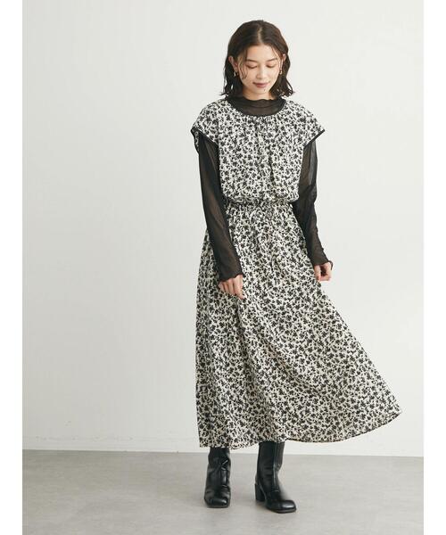 Green　Parks（グリーンパークス）の「・novem 9 シアーメローハイネック（Tシャツ/カットソー・レディース・ターコイズブルー/ブルー/ラベンダー/ブラック・FREE）」の16枚目の写真