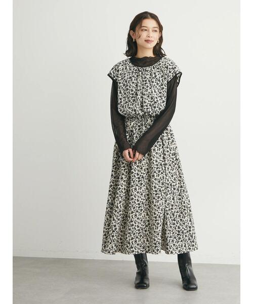 Green　Parks（グリーンパークス）の「・novem 9 シアーメローハイネック（Tシャツ/カットソー・レディース・ターコイズブルー/ブルー/ラベンダー/ブラック・FREE）」の17枚目の写真