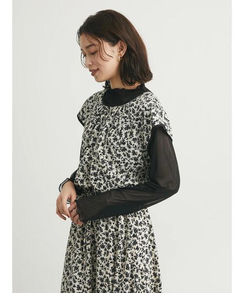 Green　Parks（グリーンパークス）の「・novem 9 シアーメローハイネック（Tシャツ/カットソー・レディース・ターコイズブルー/ブルー/ラベンダー/ブラック・FREE）」の20枚目の写真