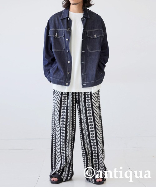 antiqua（アンティカ）の「綿100%スーパーBIGロンT（Tシャツ/カットソー・レディース・ホワイト/ブラック/グレー/グリーン・FREE）」の17枚目の写真