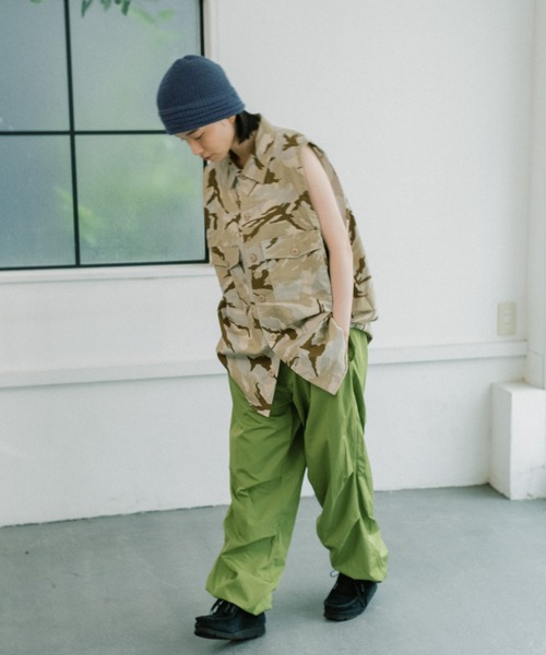 WHIMSIC（ウィムジック）の「【WHIMSIC】USアーミーユーティリティシャツベスト（ベスト・レディース・ブラック/ベージュ/オリーブ/カーキ・FREE）」の15枚目の写真