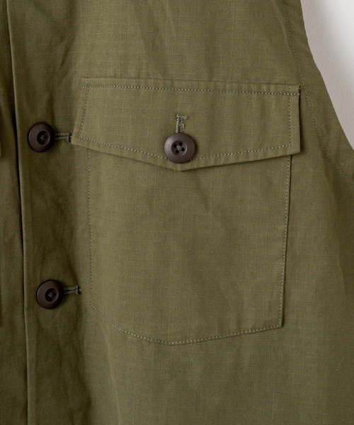 WHIMSIC（ウィムジック）の「【WHIMSIC】USアーミーユーティリティシャツベスト（ベスト・レディース・ブラック/ベージュ/オリーブ/カーキ・FREE）」の13枚目の写真