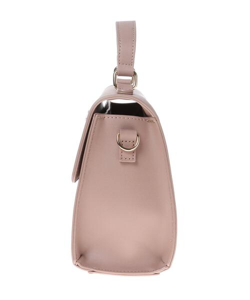 INGNI（イング）の「ビジュー付ショルダーバッグ（ハンドバッグ・レディース・スモークピンク/ブラック・ONE SIZE）」の4枚目の写真