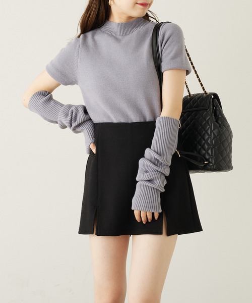MARNI❣️アームウォーマー ダークグレー リブニット MARNI❣️アームウォーマー ダークグレー リブニット
