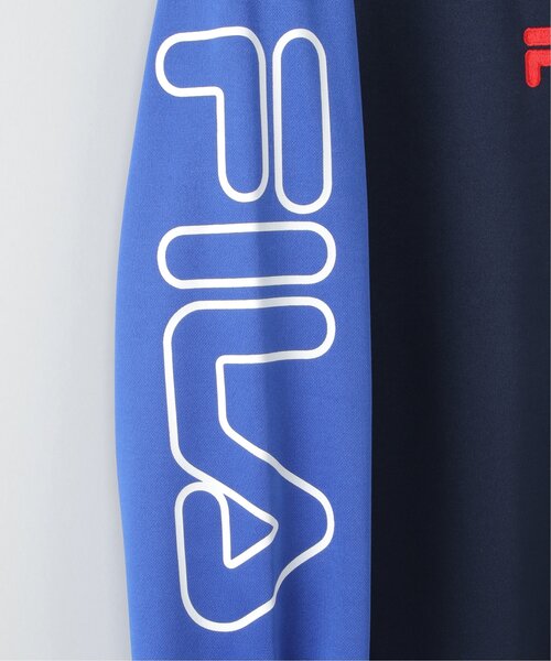 FILA（フィラ）の「FILA フィラ フリース袖配色トレーナー（130~160cm）（スウェット・キッズ・ブラック/ネイビー・130/140/150/160）」の10枚目の写真