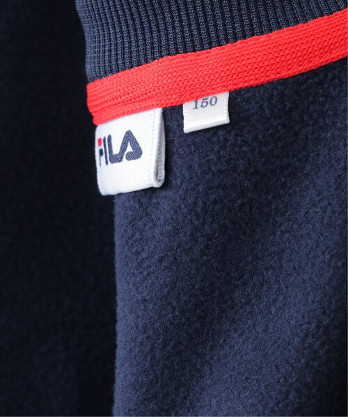 FILA（フィラ）の「FILA フィラ フリース袖配色トレーナー（130~160cm）（スウェット・キッズ・ブラック/ネイビー・130/140/150/160）」の15枚目の写真
