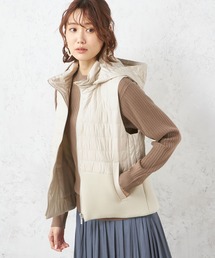 ハイブリッド切り替えダウンベスト