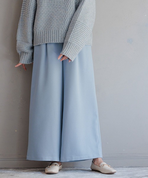 LEPSIM（レプシィム）の「ツイルイージーパンツ　167300（その他パンツ・レディース・ブラック/オフホワイト/ブラウン/ブルー・FREE）」の13枚目の写真