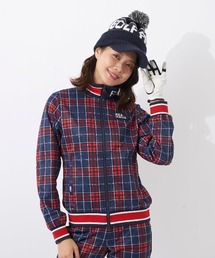 【FILA GOLF:フィラゴルフ】レディースジャケット ゴルフ ジップアップブルゾン