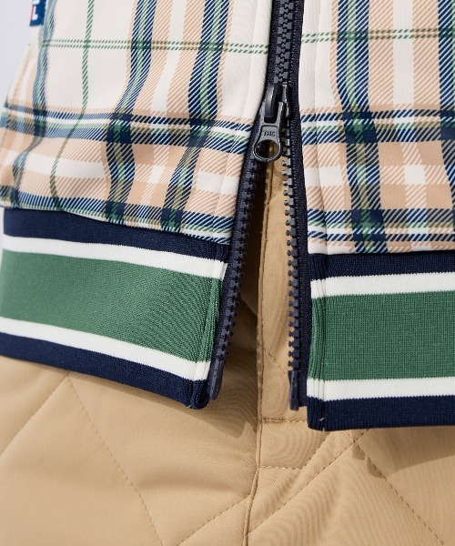 FILA GOLF（フィラゴルフ ）の「【FILA GOLF:フィラゴルフ】レディースジャケット　ゴルフ　ジップアップブルゾン（ブルゾン・レディース・ネイビー/オフホワイト/レッド・X-LARGE/LARGE/MEDIUM）」の17枚目の写真