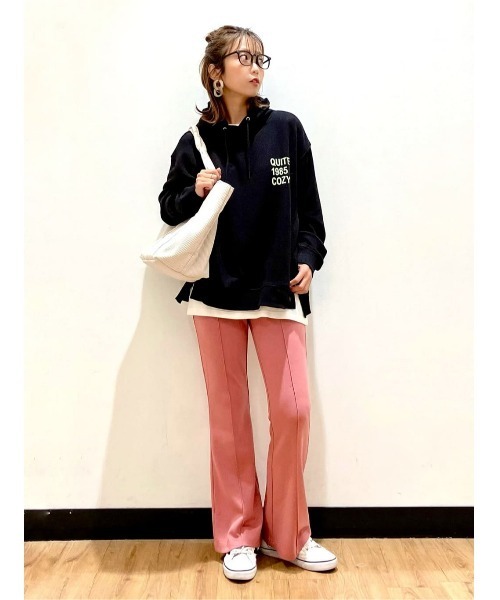 HONEYSUCKLE ROSE(ハニーサックルローズ)の「【HONEYSUCKLE ROSE】MOCOMOCOパーカー(パーカー・レディース・ブラック/ブルー/イエロー・M/L)」の15枚目の写真