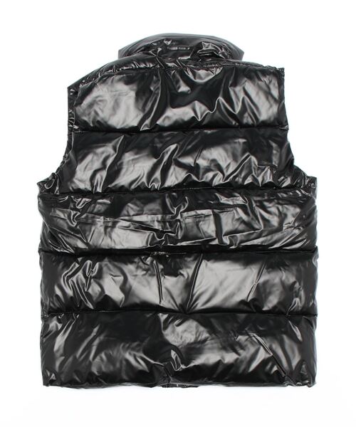 VIBGYOR(ヴィブジョー)の「シレー加工中綿ベスト(BEY)(ベスト・メンズ・シルバー/ブラック・MEDIUM/LARGE)」の4枚目の写真