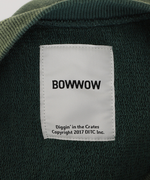 BOW WOW（バウワウ）の「【BOWWOW / バウワウ】FOUR WISE MONKEYS SWEAT SHIRTS（スウェット・メンズ・グリーン・LARGE/MEDIUM）」の11枚目の写真