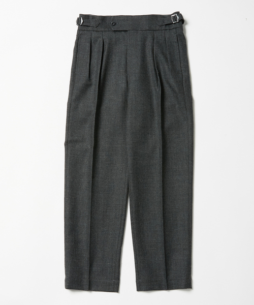 EDIFICE(エディフィス)の「【avancer / アボンシェル】シェットランドウール パンツ(その他パンツ・メンズ・チャコールグレー/ブラック系その他/キャメル・44/46/48)」の11枚目の写真