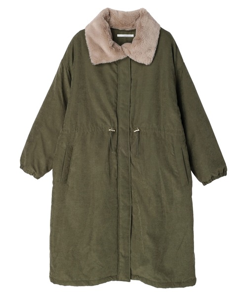 ELENCARE DUE（エレンカーレデュエ）の「・ELENCARE DUE ナカワタモッズコート（モッズコート・レディース・カーキ/ネイビー/ベージュ・FREE）」の22枚目の写真