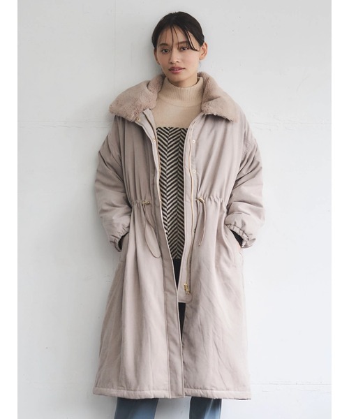 ELENCARE DUE（エレンカーレデュエ）の「・ELENCARE DUE ナカワタモッズコート（モッズコート・レディース・カーキ/ネイビー/ベージュ・FREE）」の17枚目の写真