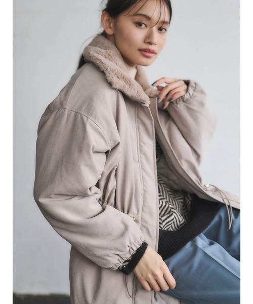 ELENCARE DUE（エレンカーレデュエ）の「・ELENCARE DUE ナカワタモッズコート（モッズコート・レディース・カーキ/ネイビー/ベージュ・FREE）」の15枚目の写真