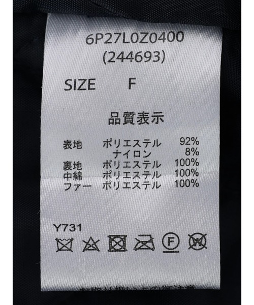 ELENCARE DUE（エレンカーレデュエ）の「・ELENCARE DUE ナカワタモッズコート（モッズコート・レディース・カーキ/ネイビー/ベージュ・FREE）」の21枚目の写真